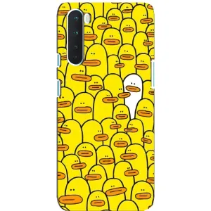 Силиконовый бампер с картинкой животных для OnePlus Nord (Особенный)