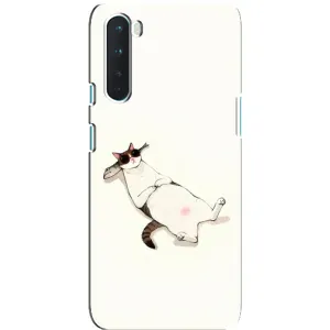 Чехол на тематику: Коты для OnePlus Nord (Отдых)