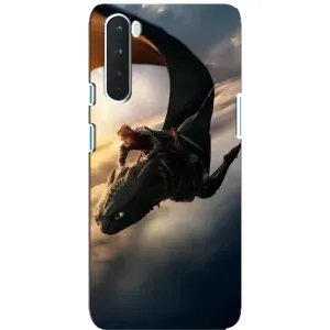 Чехол дракон Беззубик для OnePlus Nord (Полет Беззубика)