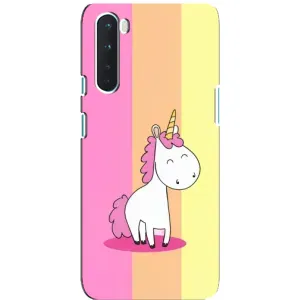 Чохол Unicorn на OnePlus Nord (Яскравий Єдинорог)
