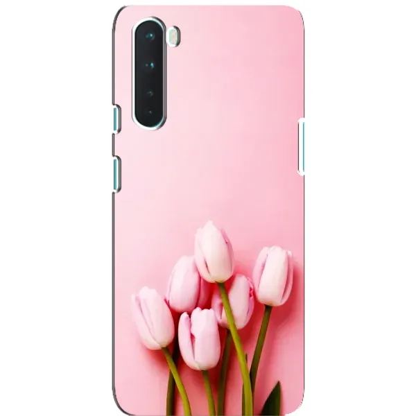 Чехол с рисунком «Розовые тюльпаны» для OnePlus Nord Чехол с рисунком «Розовые тюльпаны» для OnePlus Nord