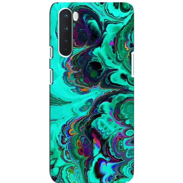 Чехол с рисунком «Салатный мрамор» для OnePlus Nord Чехол с рисунком «Салатный мрамор» для OnePlus Nord