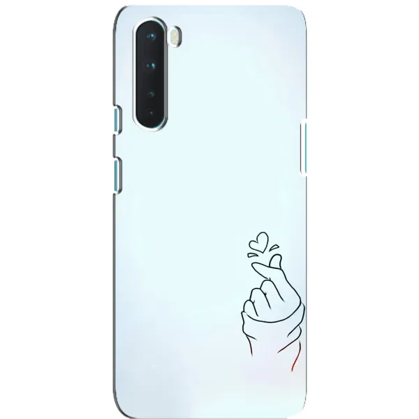 Чехол с рисунком «Сердце на голубом» для OnePlus Nord Чехол с рисунком «Сердце на голубом» для OnePlus Nord
