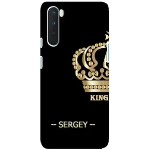 Чехлы с мужскими именами для OnePlus Nord (SERGEY)