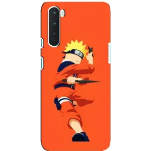 Чохли з принтом НАРУТО на OnePlus Nord (Силует Наруто)