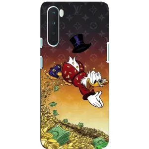Силиконовый чехол для OnePlus Nord (Скрудж Луи Виттон)