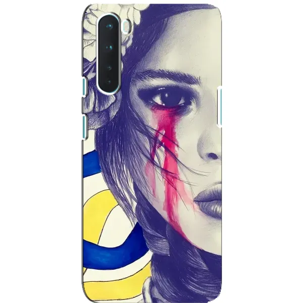 Чехол с рисунком «Слезы Украины» для OnePlus Nord Чехол с рисунком «Слезы Украины» для OnePlus Nord