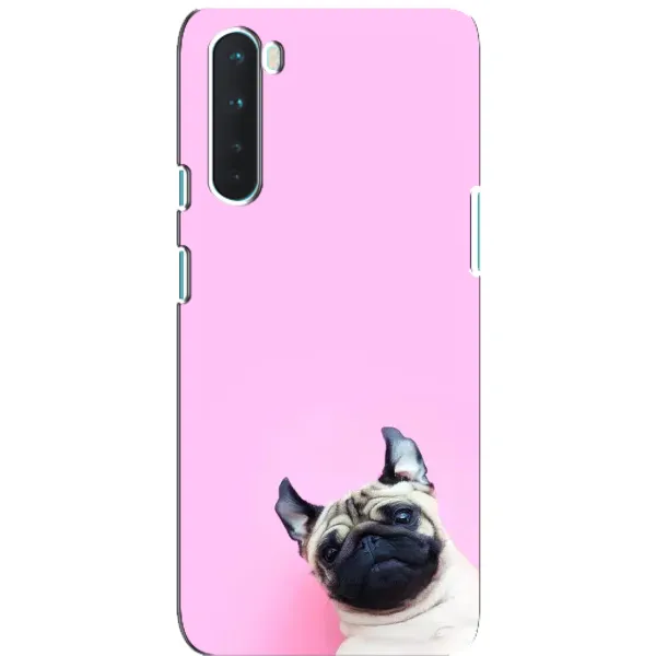 Чехол с рисунком «Собака на розовом» для OnePlus Nord Чехол с рисунком «Собака на розовом» для OnePlus Nord