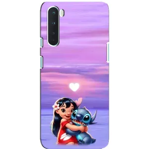 Чехол с рисунком Стич для OnePlus Nord (Стич и Лило)