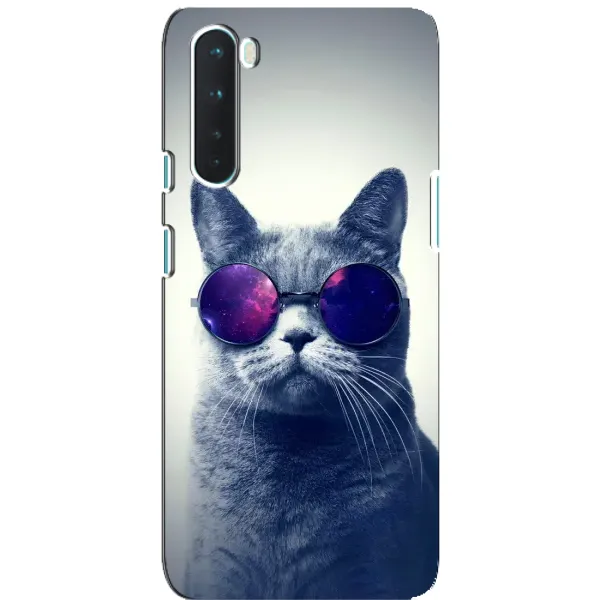 Чехол с рисунком «Стильный КОТ» для OnePlus Nord Чехол с рисунком «Стильный КОТ» для OnePlus Nord