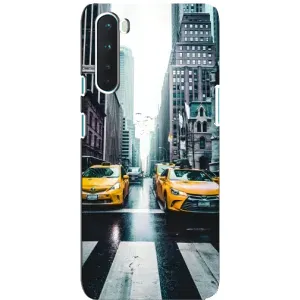 Силиконовый бампер (Работники) на OnePlus Nord (Такси)