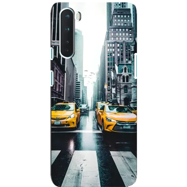 Чехол с рисунком «Такси» для OnePlus Nord