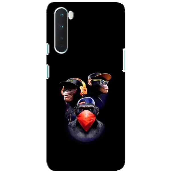 Чехол с рисунком «Три обезьяны» для OnePlus Nord Чехол с рисунком «Три обезьяны» для OnePlus Nord