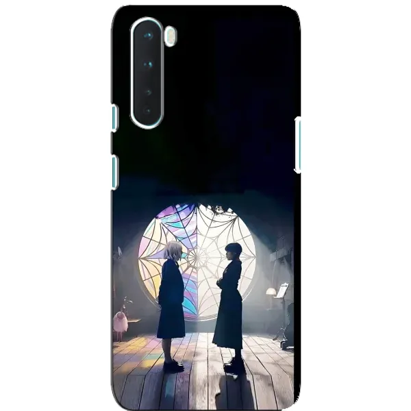 Чехол с рисунком «Уэнсдей и Энди» для OnePlus Nord Чехол с рисунком «Уэнсдей и Энди» для OnePlus Nord