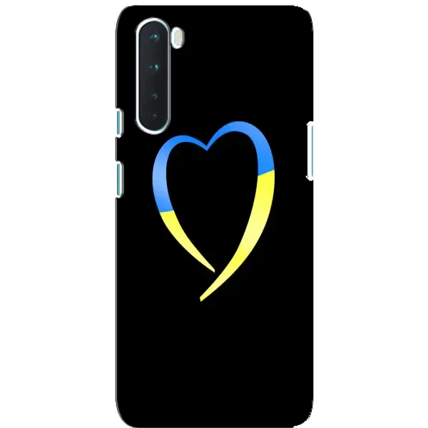Чехол с рисунком «Украинское сердце» для OnePlus Nord Чехол с рисунком «Украинское сердце» для OnePlus Nord