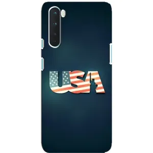 Чохол Прапор USA для OnePlus Nord (USA)