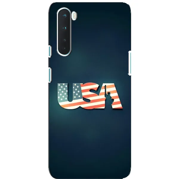 Чехол с рисунком «USA» для OnePlus Nord Чехол с рисунком «USA» для OnePlus Nord