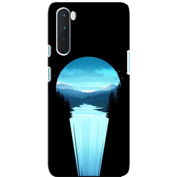 Чехол с рисунком «Синий Водопад» для OnePlus Nord Чехол с рисунком «Синий Водопад» для OnePlus Nord