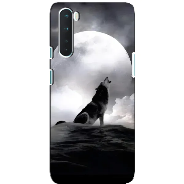 Чехол с рисунком «Волк и луна» для OnePlus Nord Чехол с рисунком «Волк и луна» для OnePlus Nord