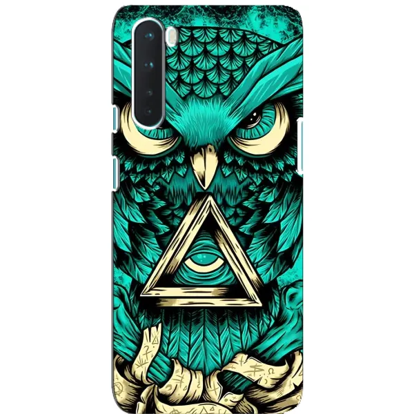 Чехол с рисунком «Зеленая сова» для OnePlus Nord Чехол с рисунком «Зеленая сова» для OnePlus Nord