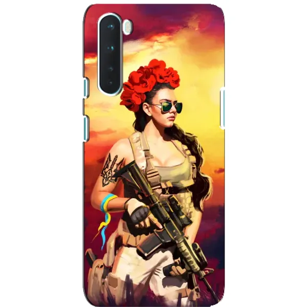 Чехол с рисунком «Женщина солдат» для OnePlus Nord Чехол с рисунком «Женщина солдат» для OnePlus Nord