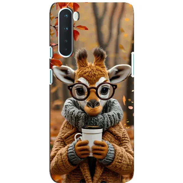 Чехол с рисунком «Жираф с кофе» для OnePlus Nord Чехол с рисунком «Жираф с кофе» для OnePlus Nord