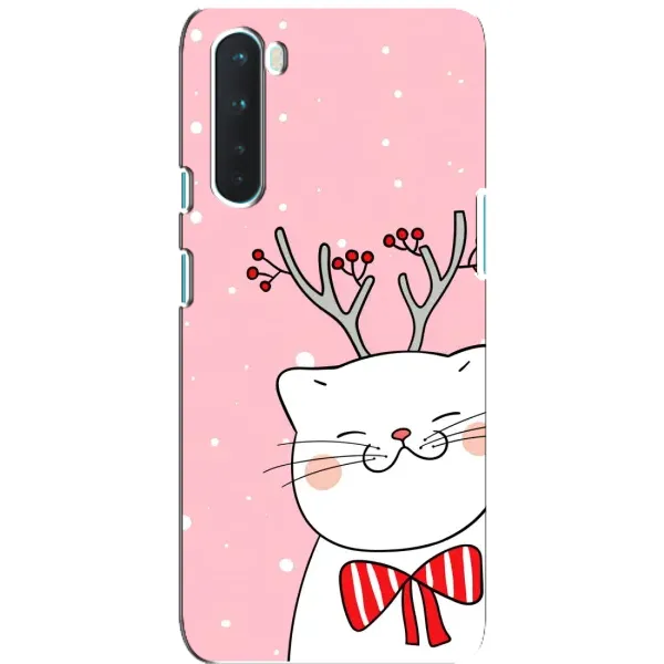 Чехол с рисунком «Зимний кот» для OnePlus Nord Чехол с рисунком «Зимний кот» для OnePlus Nord