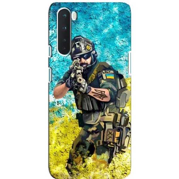 Чехол с рисунком «ЗСУ Воин» для OnePlus Nord Чехол с рисунком «ЗСУ Воин» для OnePlus Nord