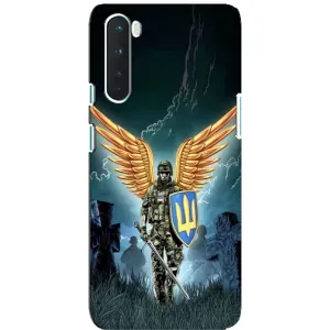 Патриотический Чехол для OnePlus Nord (ЗСУ з крильями)