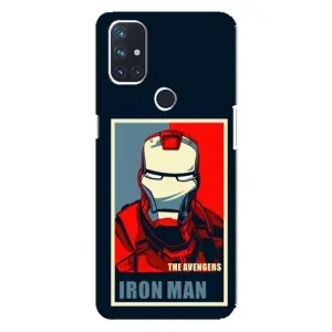 Чохол Супергерой Залізна Людина на OnePlus Nord 10 5G (Art Iron man)