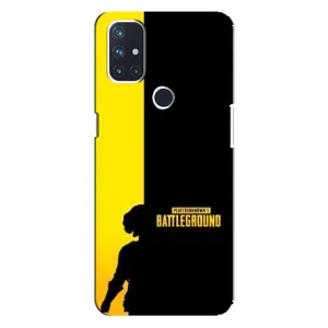 Чохол (TPU) з картинкою "Лого Пабг" на ВанПлас Норд 10 (5G) (Battlegrounds)