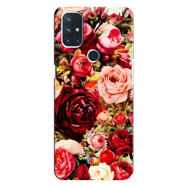 Чехол с рисунком «Букет цветов» для OnePlus Nord 10 5G Чехол с рисунком «Букет цветов» для OnePlus Nord 10 5G