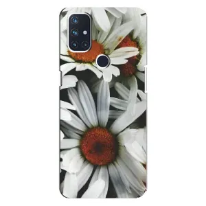 Чехол с ромашками на OnePlus Nord 10 5G (Цветы Ромашки)