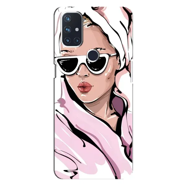 Чехол с рисунком «Девушка в халате» для OnePlus Nord 10 5G Чехол с рисунком «Девушка в халате» для OnePlus Nord 10 5G