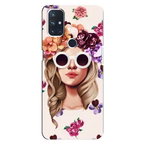 Чохол з картинкою Модні Дівчата OnePlus Nord 10 5G (Дівчина в окулярах)