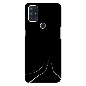 Чохол з картинками на чорному фоні для OnePlus Nord 10 5G (Дорога)