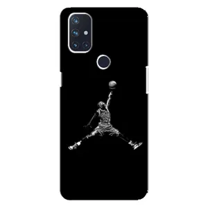 Силіконовый Чохол Nike Air Jordan на ВанПлас Норд 10 (5G) (Джордан)