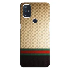 Чохли бренд ГУЧЧІ для OnePlus Nord 10 5G (Фон Гуччі)