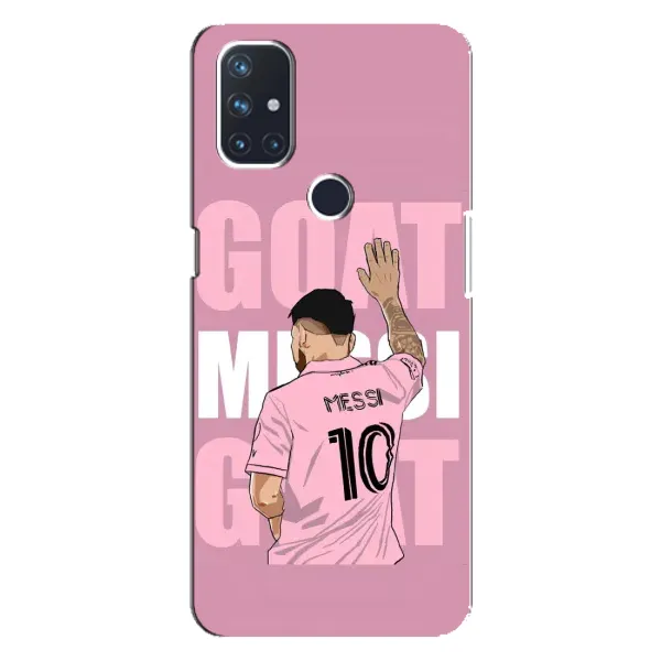 Чехол с рисунком «GOAT MESSI» для OnePlus Nord 10 5G Чехол с рисунком «GOAT MESSI» для OnePlus Nord 10 5G