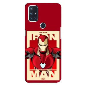 Чохол Супергерой Залізна Людина на OnePlus Nord 10 5G (Iron man)