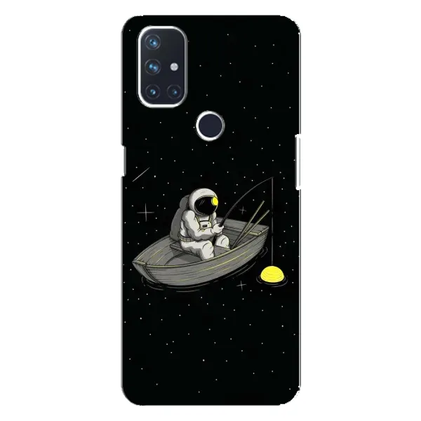 Чехол с рисунком «Космонавт на рыбалке» для OnePlus Nord 10 5G Чехол с рисунком «Космонавт на рыбалке» для OnePlus Nord 10 5G
