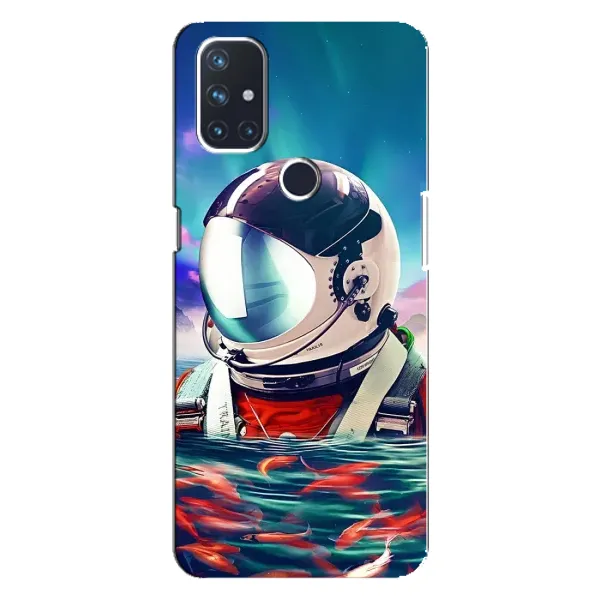 Чехол с рисунком «Космонавт в воде» для OnePlus Nord 10 5G Чехол с рисунком «Космонавт в воде» для OnePlus Nord 10 5G