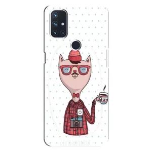 Чохол на тематику: Коти для OnePlus Nord 10 5G (Кіт аристократ)