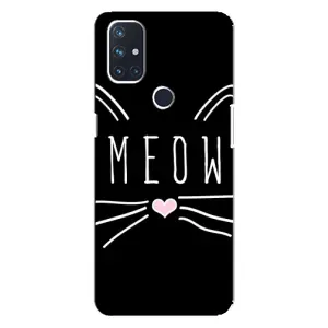 Бампер з зображенням Котиків для ВанПлас Норд 10 (5G) (КОТИК MEOW)