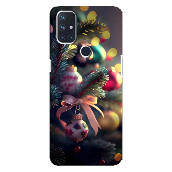 Чехол с рисунком «Красивая елочка» для OnePlus Nord 10 5G Чехол с рисунком «Красивая елочка» для OnePlus Nord 10 5G