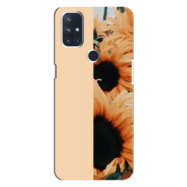 Чехол с рисунком «Красивые подсолнухи» для OnePlus Nord 10 5G Чехол с рисунком «Красивые подсолнухи» для OnePlus Nord 10 5G