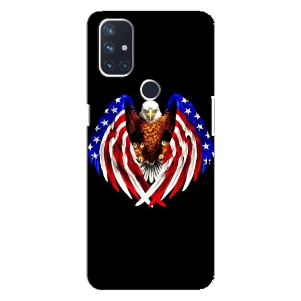 Чехол с рисунком «Крылья США» для OnePlus Nord 10 5G Чехол с рисунком «Крылья США» для OnePlus Nord 10 5G