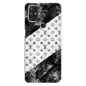 Чохол Стиль Louis Vuitton на OnePlus Nord 10 5G (LV на білому)