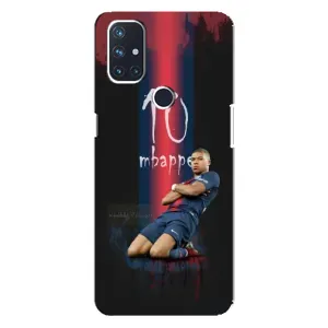 Чехол (TPU) с Футболистом на OnePlus Nord 10 5G (MBAPPE 10)