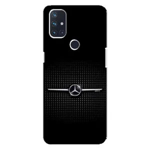Силиконовый бампер с картинкой машины на OnePlus Nord 10 5G (Mercedes)